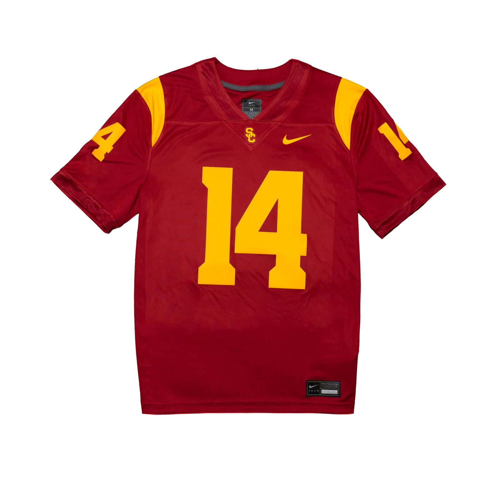 USC Trojans Men's Nike Cardinal #14 Jayden Maiava USC Mens